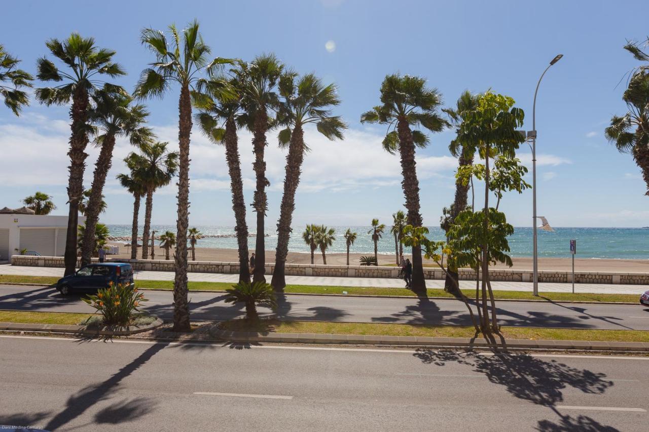 Loft En Primera Linea Del Paseo Maritimo Málaga Exteriör bild