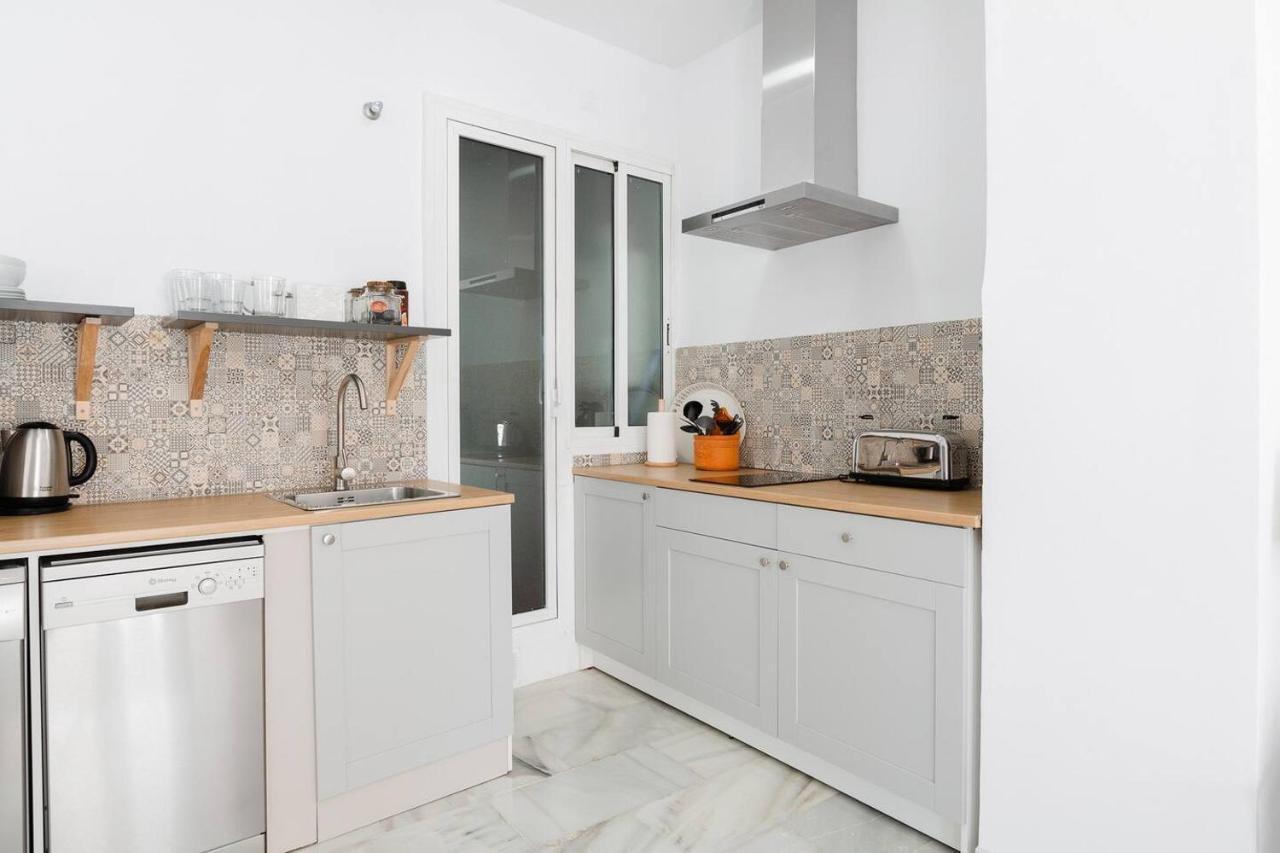 Loft En Primera Linea Del Paseo Maritimo Málaga Exteriör bild