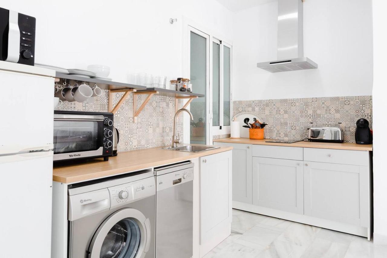 Loft En Primera Linea Del Paseo Maritimo Málaga Exteriör bild